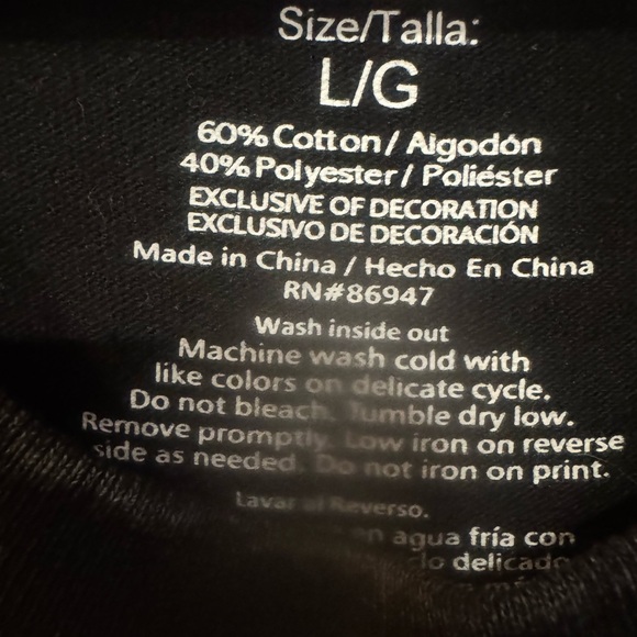 NWT Y2K Von Dutch Studded Logo Tee with Tiger and Snake Graphic - Picture 6 of 7